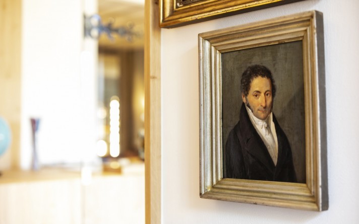 The Hotel Jagdhaus Wiese in the Sauerland has an interesting collection of art from different eras.