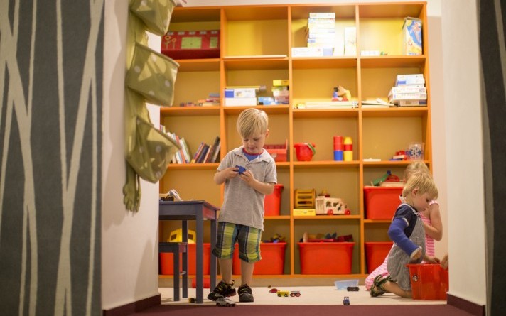 Children will love the children's playroom at the Jagdhaus Wiese family hotel in the Schmallenberger Sauerland