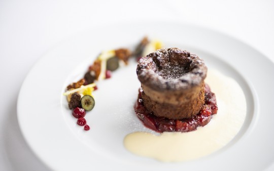 Dessert variation from the patisserie at the Hotel Jagdhaus Wiese in the Sauerland