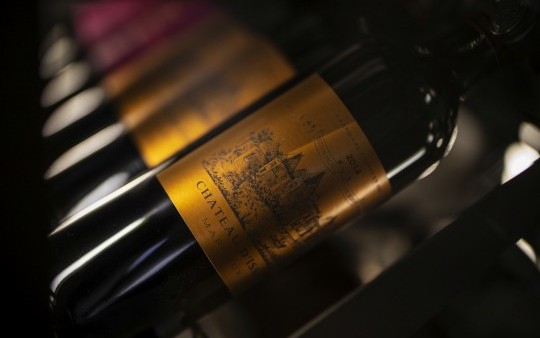 The wine cellar at the Hotel Jagdhaus Wiese in the Sauerland houses around one hundred different wines from Germany and Europe