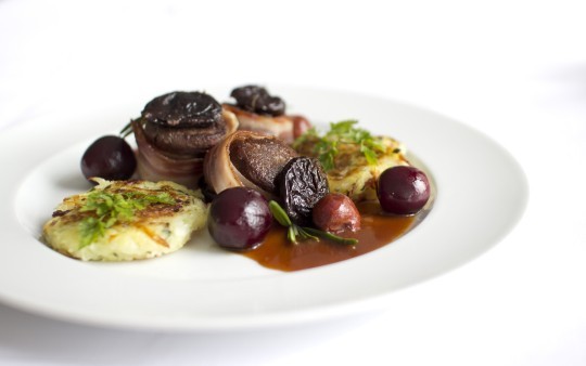 Game specialities and game cuisine in general are a trademark of the Jagdstube restaurant in Schmallenberg