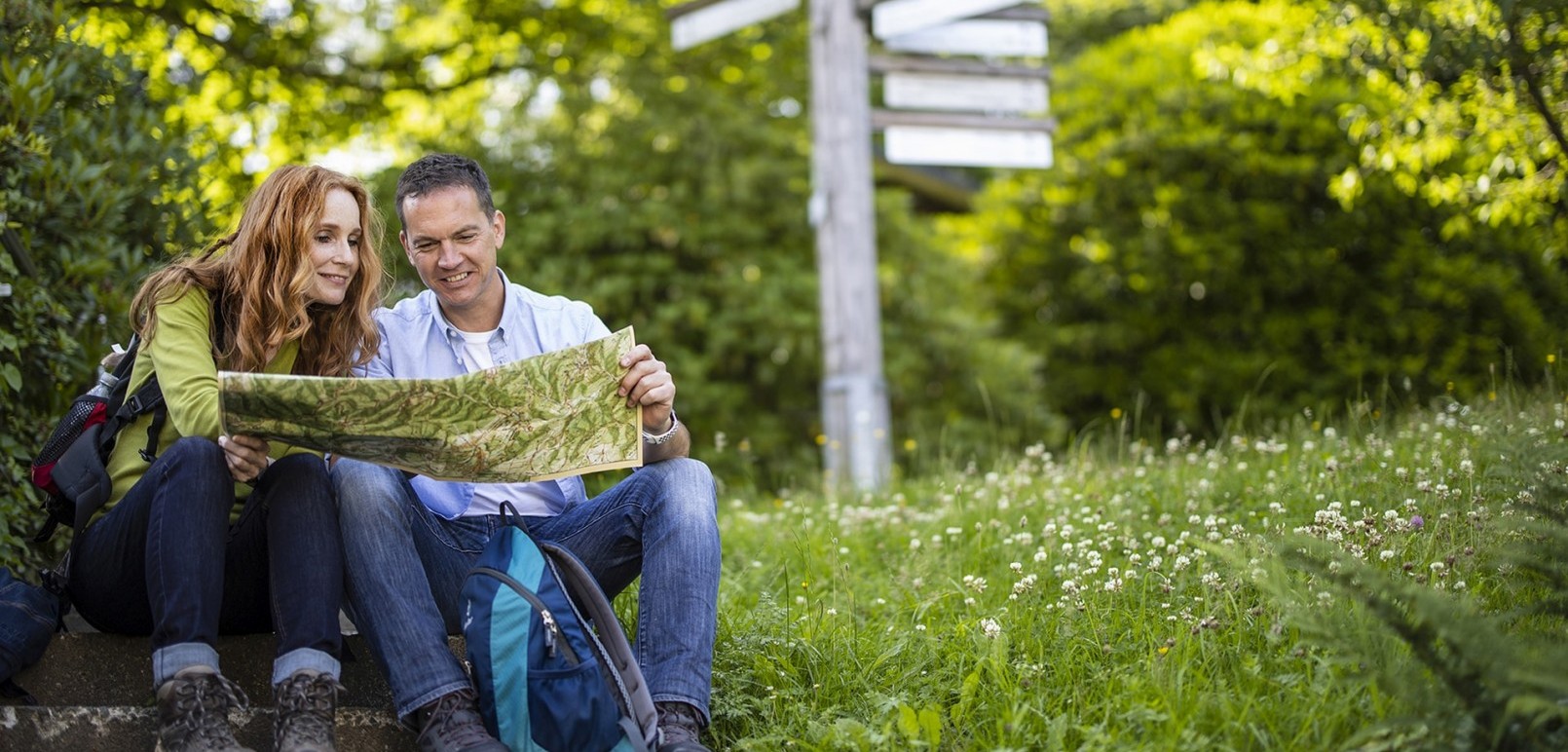 As a guest at the Jagdhaus Wiese hiking hotel in the Sauerland, you will receive a hiking map for your hike on the Rothaarsteig free of charge.