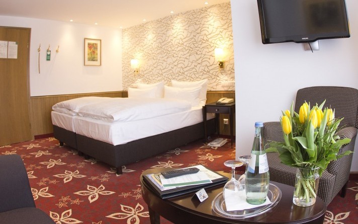 Classic double room at the Hotel Jagdhaus Wiese in the Schmallenberger Sauerland