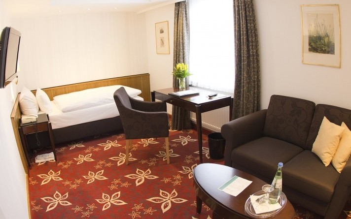 Classic single room at the Hotel Jagdhaus Wiese in the Schmallenberger Sauerland