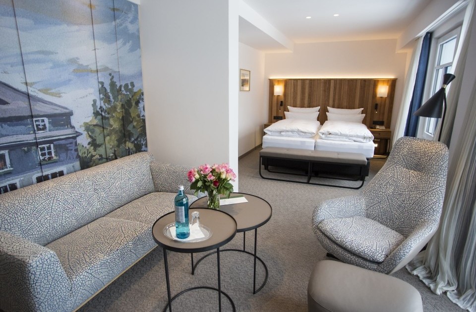 Die Juniorsuite Classic ist eine beliebte Hotelzimmer Kategorie im Hotel Jagdhaus Wiese im Sauerland